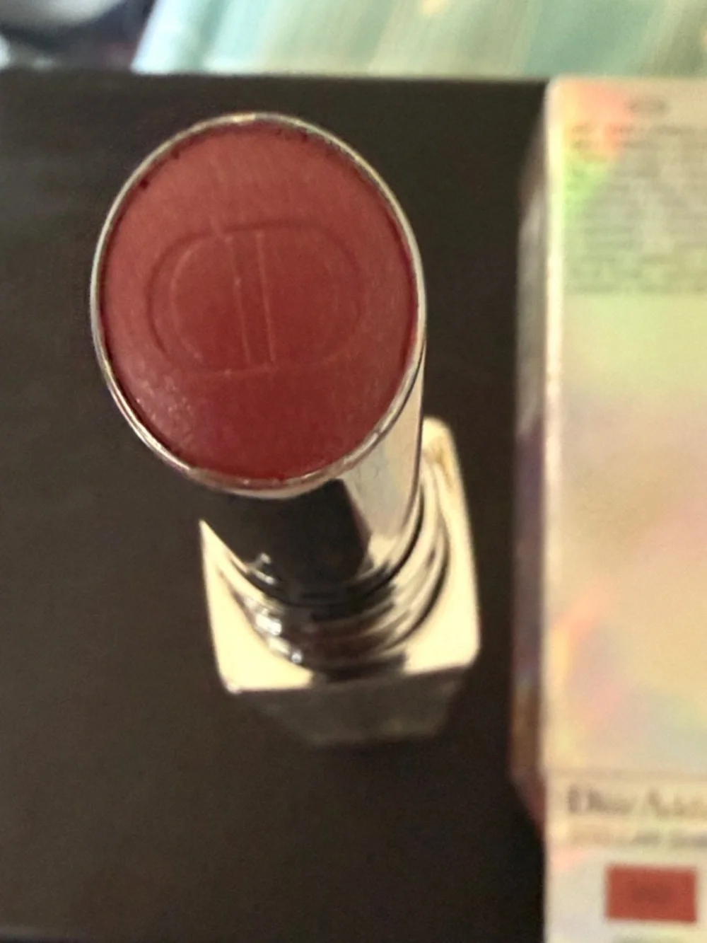 Dior Iridescent Lip Shine Tube with Holographic Box